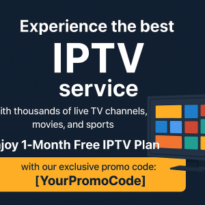 Free One Month Plan+With IPTV Apps